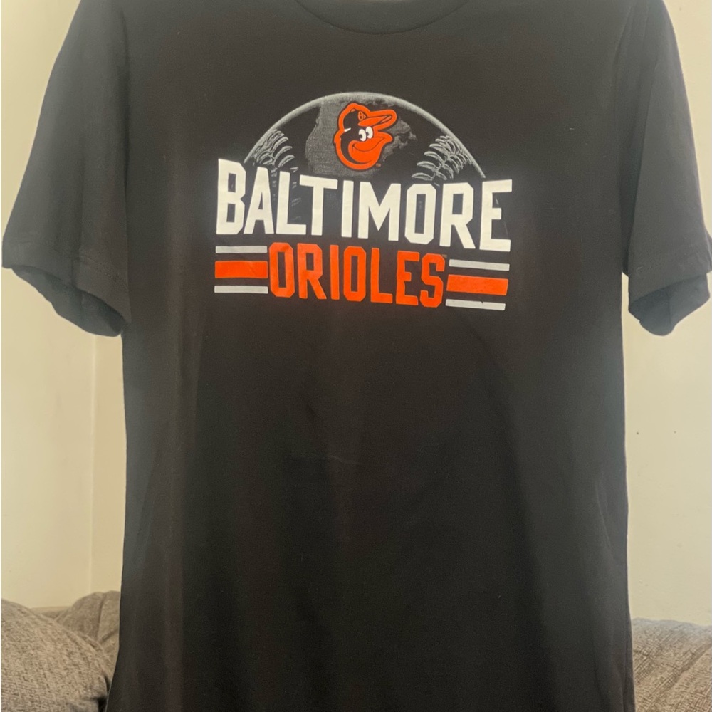 Baltimore Orioles Black Kids Tee - Short Sleeve